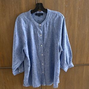 Tommy Hilfiger Blue Button Down Shirt